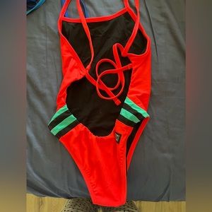 Jolyn, tie back, one piece